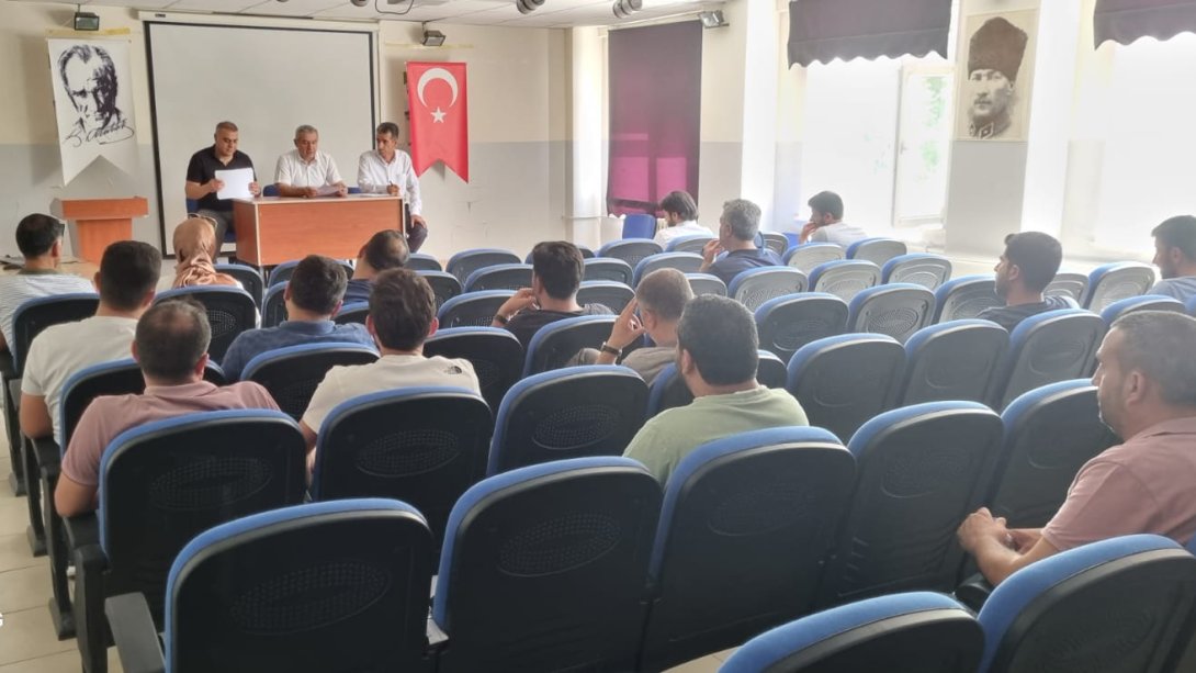 2023-2024 EĞİTİM ÖĞRETİM YILI YILSONU DEĞERLENDİRME TOPLANTISI