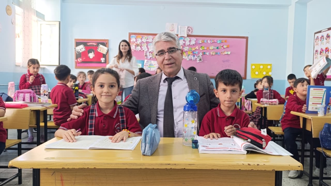 İlçe Milli Eğitim Müdürü Fahri ALAKAŞ'tan Fatih İlkokuluna Ziyaret