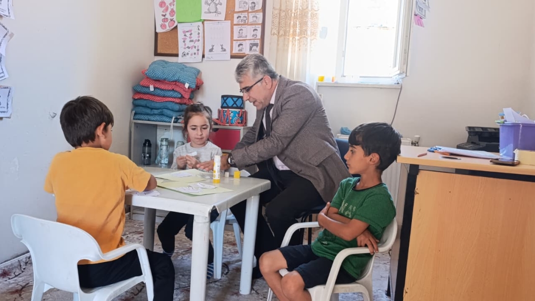 İlçe Milli Eğitim Müdürü Fahri ALAKAŞ Durmuş Köyü İlkokulunu Ziyaret Etti